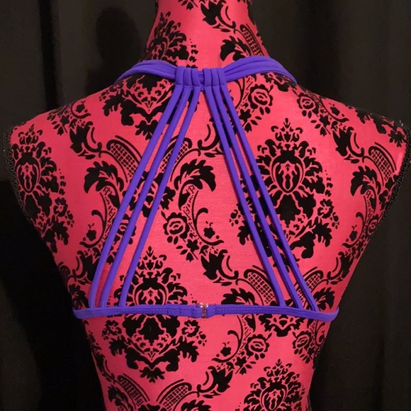 NOBO Purple Swimsuit Bikini Top - Picture 2 of 2